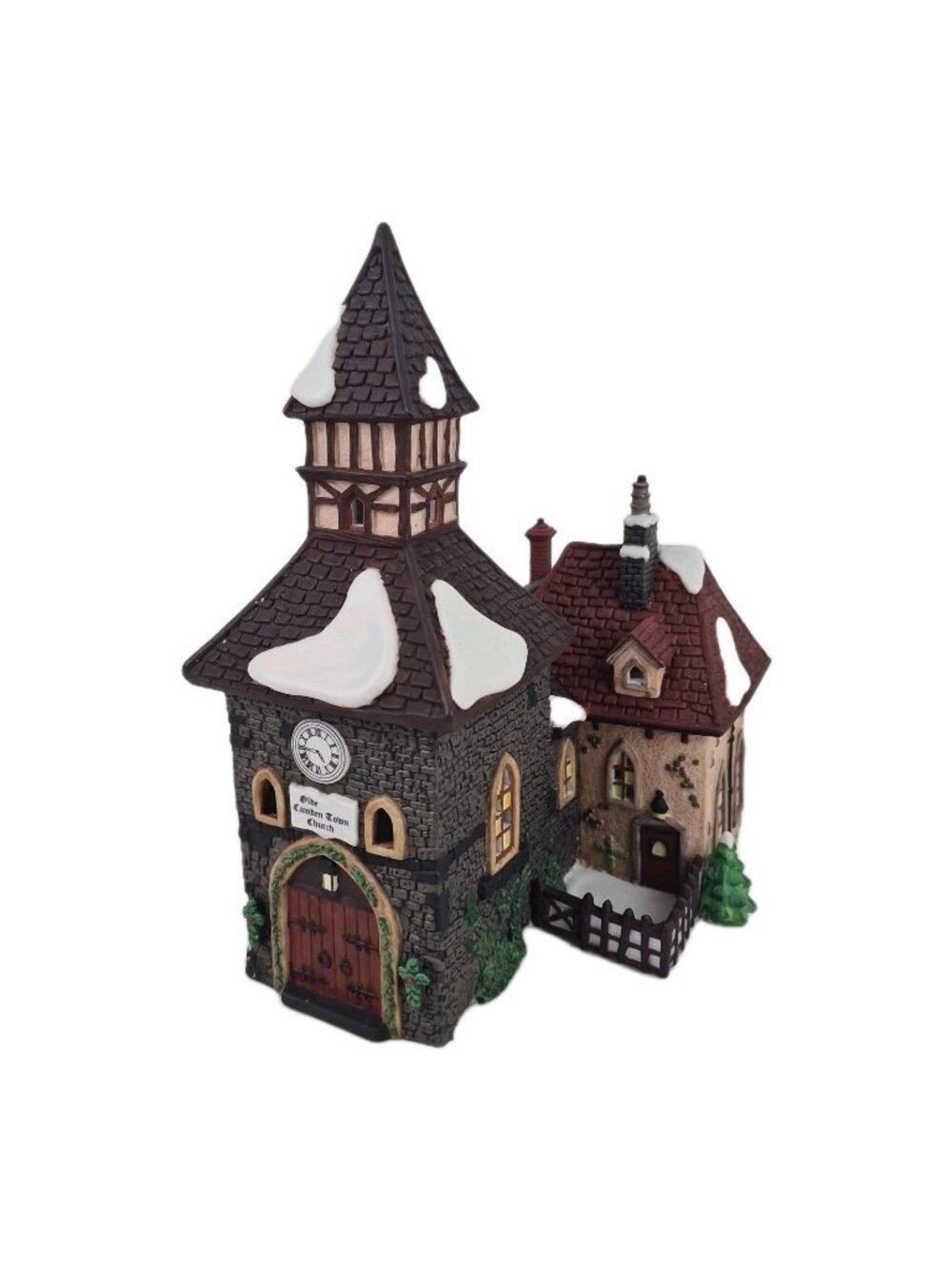 Department 56 "The Olde Camden Town Church" 58346 Christmas Village Building
